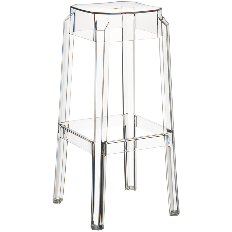 Tabouret de bar Fox transparent