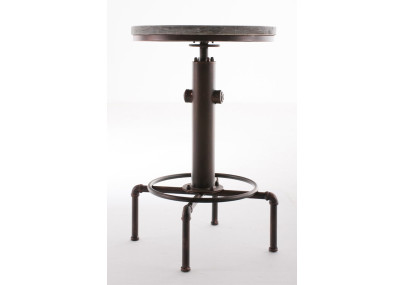 Tabella alta Lumos, legno bronzo