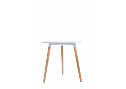 Table Ansgar, blanc naturel