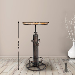 Tabella alta in bronzo della Ruhr