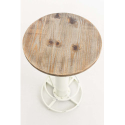 Tavolino bianco anticato Ruhr