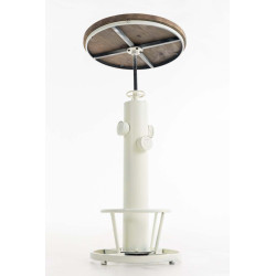 Tavolino bianco anticato Ruhr