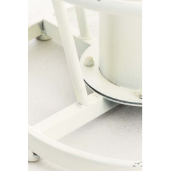 Tavolino bianco anticato Ruhr