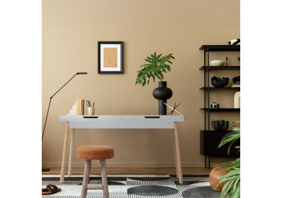 Bureau Porto 140 cm V2 blanc