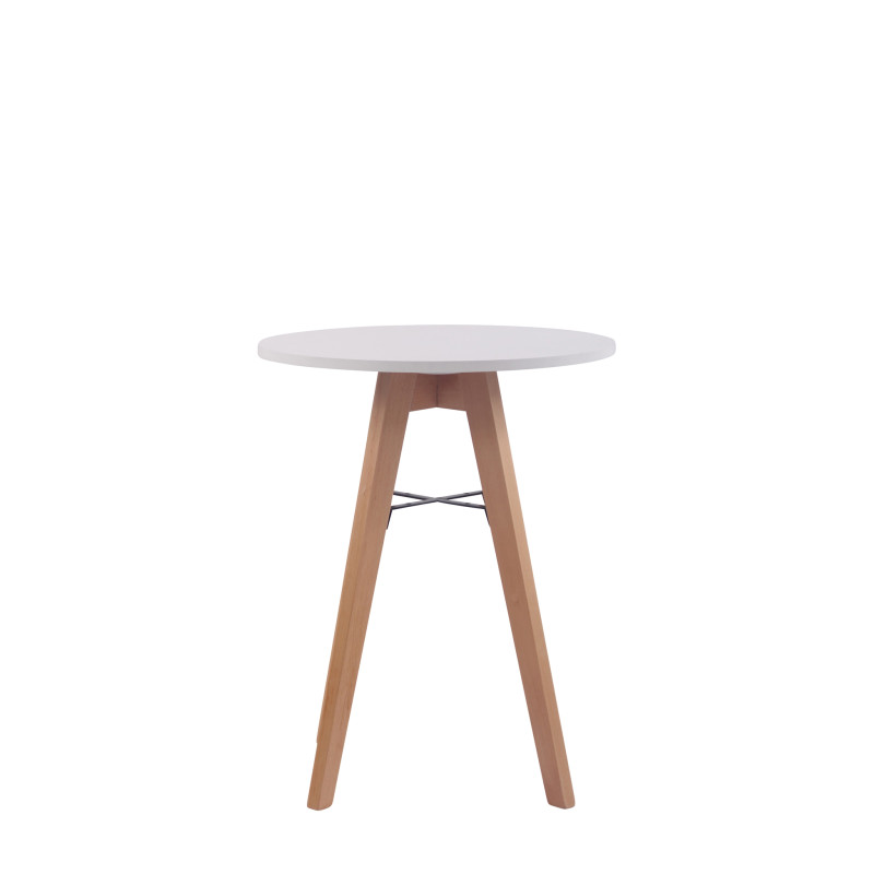 Tavolo Viktor Natura 60 Bianco