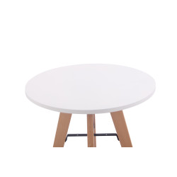 Tavolo Viktor Natura 60 Bianco