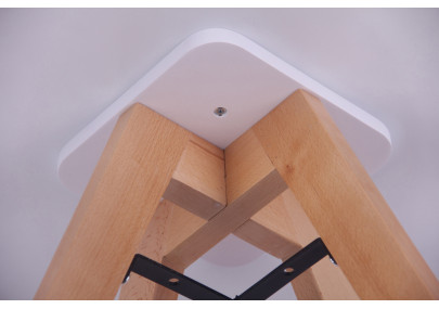 Table Viktor Natura 75 blanche