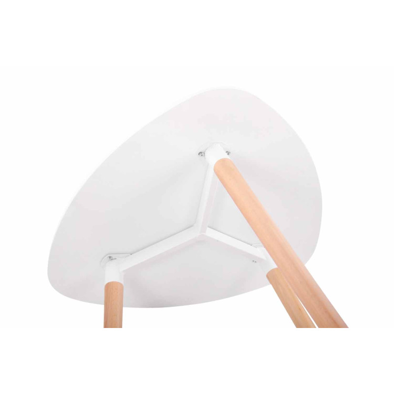 Mesa Abenra 80 Natura blanca