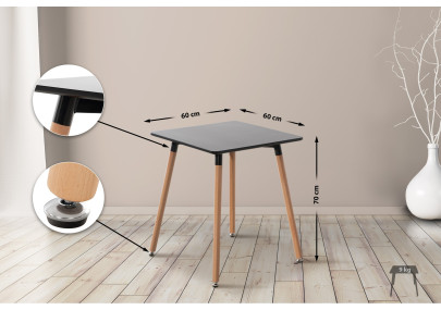 Table Viborg 60 Natura noire