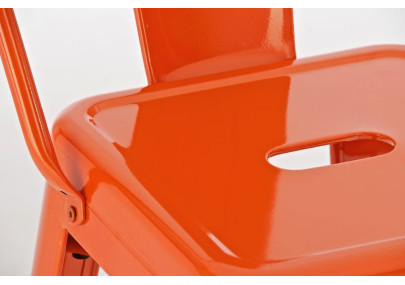 Tabouret de bar Aiden laranja