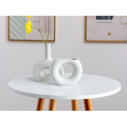 Tavolo rotondo Mijas, bianco naturale (rotondo)