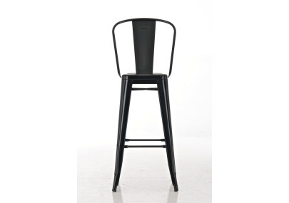 Tabouret de bar Aiden noir