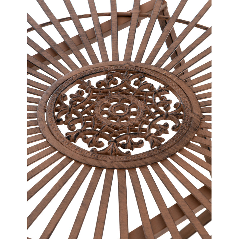 Tavolo Tegal marrone antico