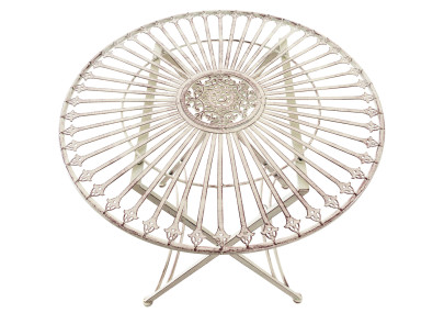 Table Tegal, crème antique