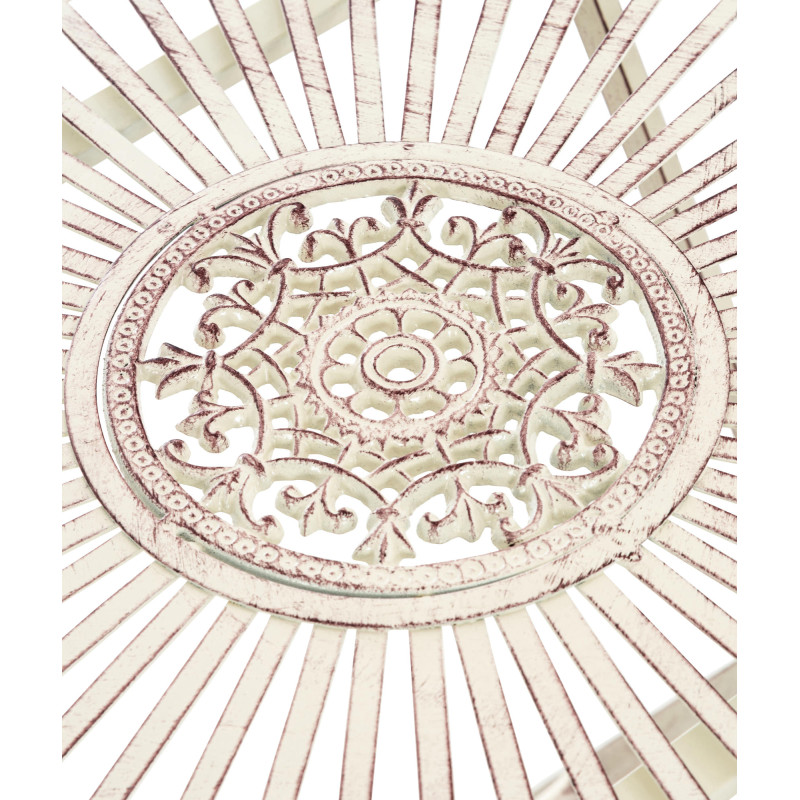 Tavolo Tegal, crema antico