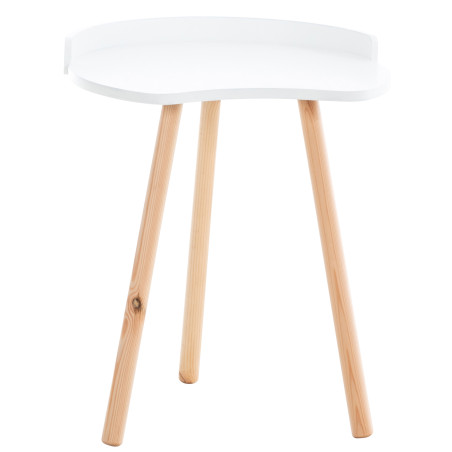 Tavolino Jannis bianco