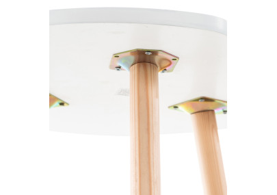 Table d'appoint Jannis blanche