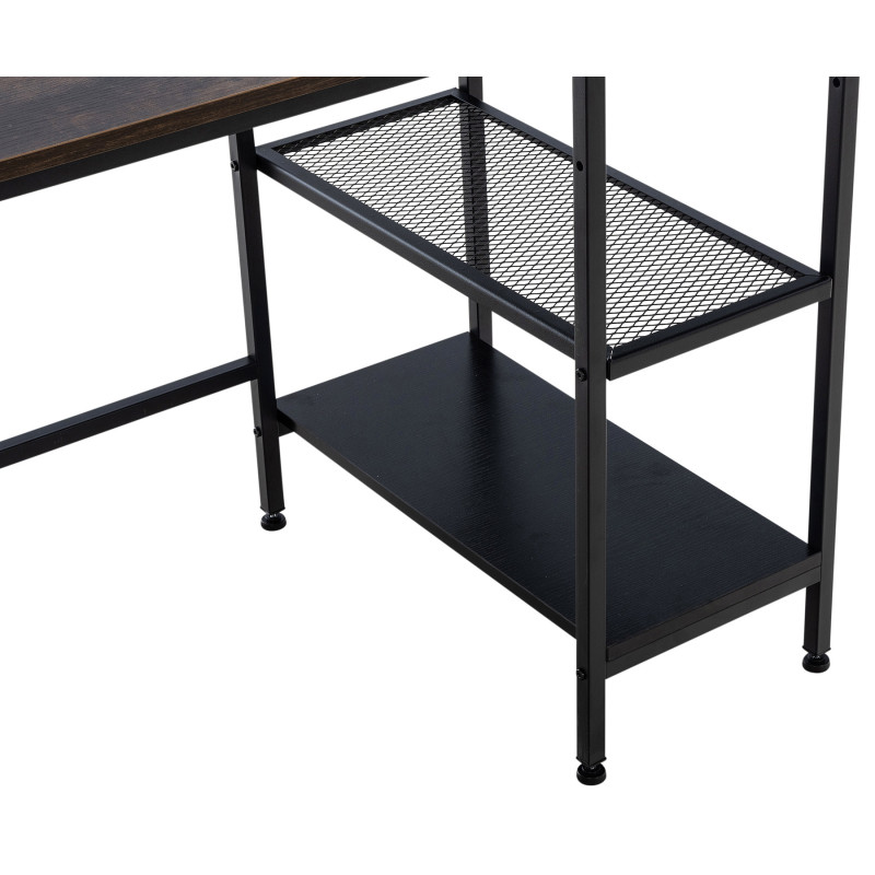 Bureau Oviedo, noir/marron