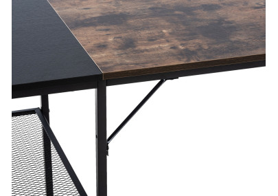 Bureau Oviedo, noir/marron