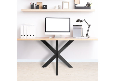 Pés de mesa pretos Biloxi S