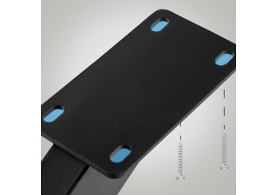 Pieds de table noirs Biloxi M