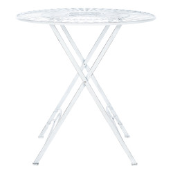 Mesa Tegal blanca antigua