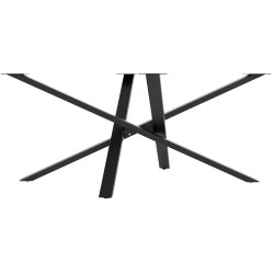 Piedi da tavolo Jimmy 120x60x72 neri