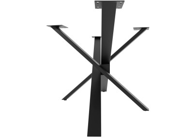 Piedi da tavolo Jimmy 160x80x72 neri