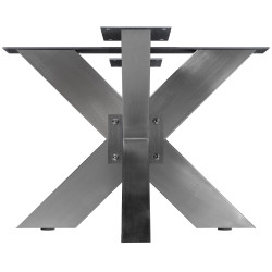 Pies de mesa Duncan L98xAn58xAl43 cm en acero inoxidable