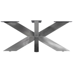 Pies de mesa Duncan L98xAn58xAl43 cm en acero inoxidable