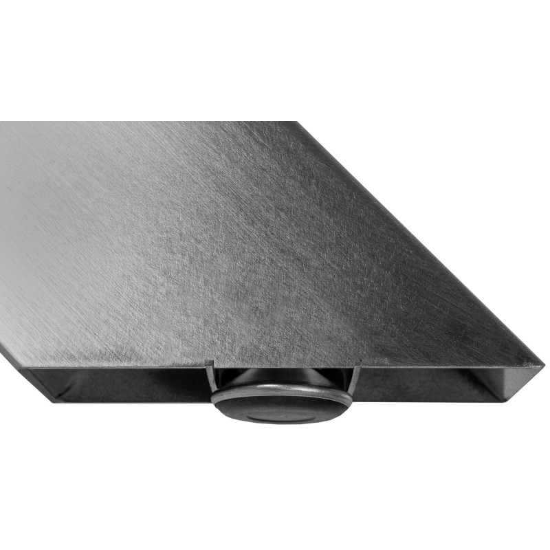 Pés de mesa Duncan L85xl85xA71 cm em aço inoxidável