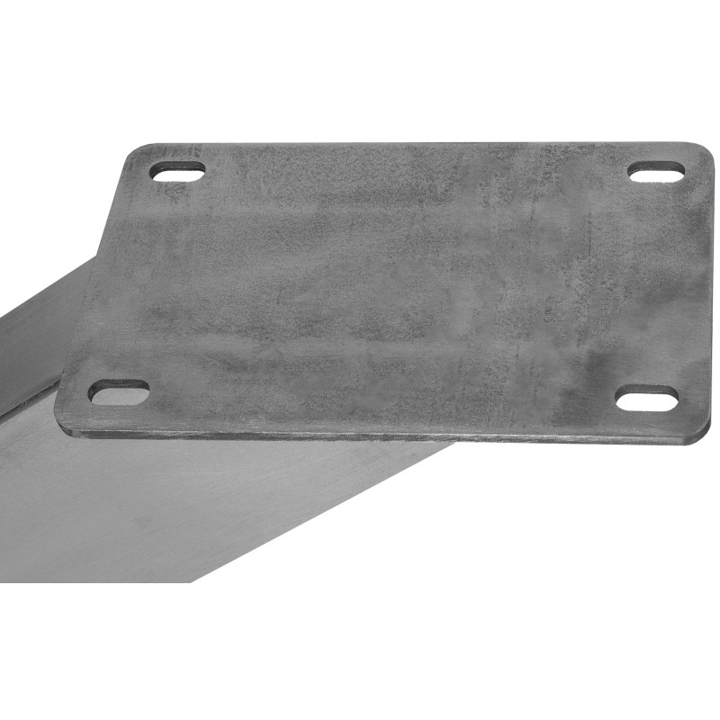 Pés de mesa Duncan L85xl85xA71 cm em aço inoxidável
