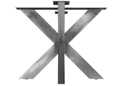 Pies de mesa Duncan 85x85x71 cm de acero inoxidable