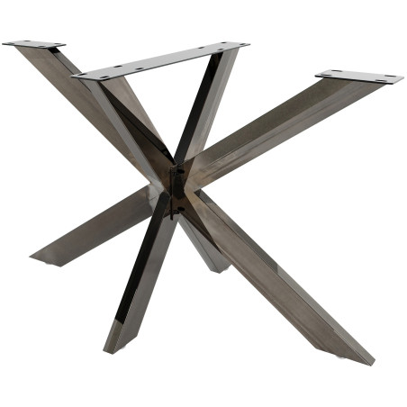 Piedi da tavolo industriali neri Biloxi M