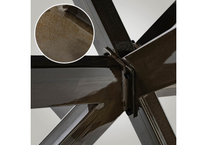 Pies de mesa industriales negros Biloxi M