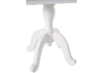 Table de bistro Grasby naturel/blanc