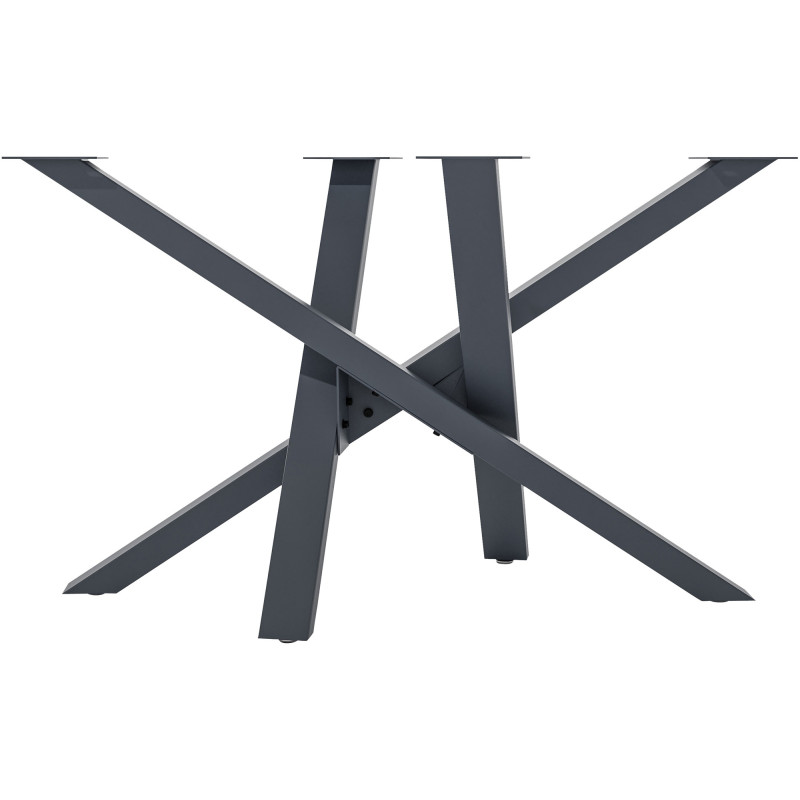 Piedi da tavolo Jimmy 120x60x72 grigio