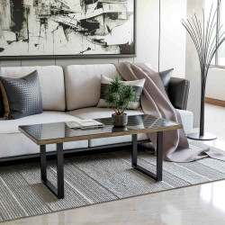 2 patas de mesa Velden, 30 cm, negras