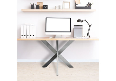 Pies de mesa de acero inoxidable Biloxi S