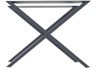 2 pieds de table Swift L gris