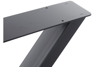 2 patas de mesa Swift L grises