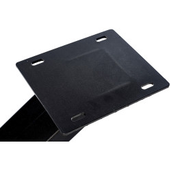 Pés de mesa Jimmy 140x70x72 preto industrial