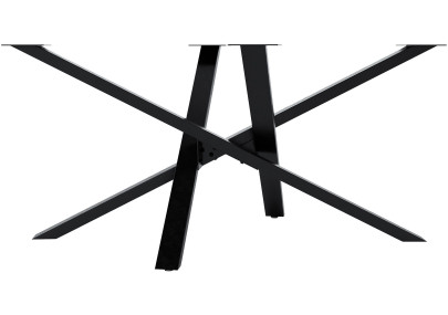 Pies de mesa Jimmy 160x80x72 negro industrial