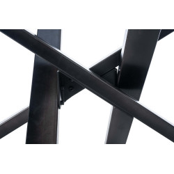 Pies de mesa Jimmy 180x80x72 negro industrial