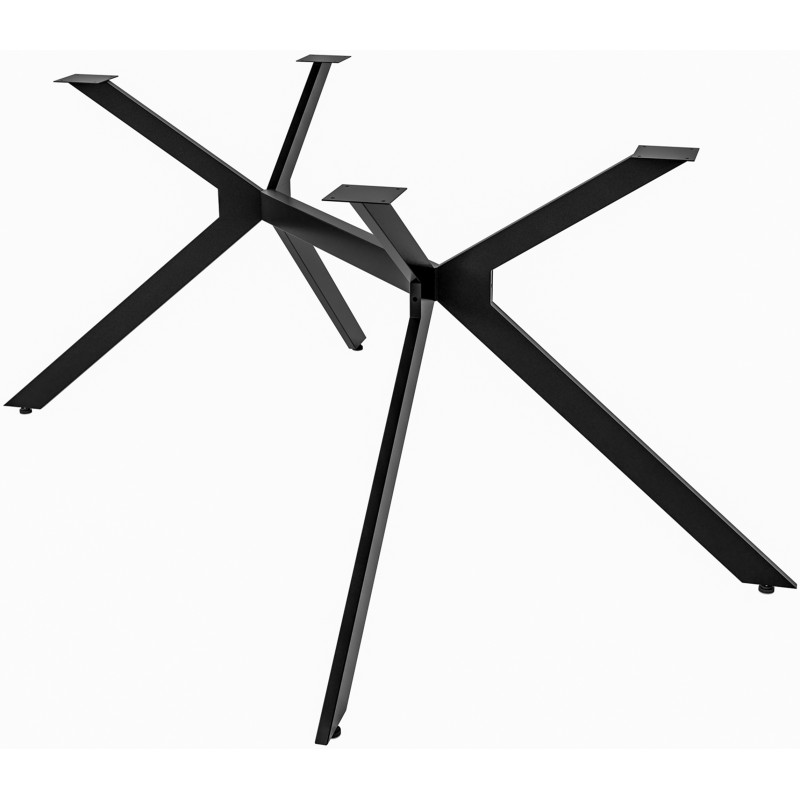 Pés de mesa pretos Cascada S