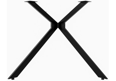 Pés de mesa Cascada M pretos