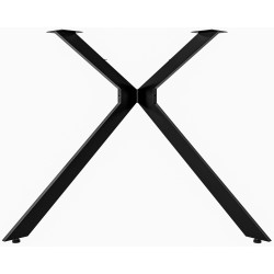 Pies de mesa Cascada M negros