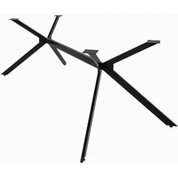 Pés de mesa pretos Cascada L