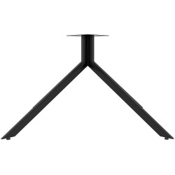 Pieds de table Ladera noirs