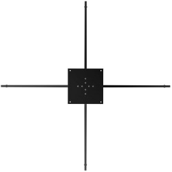 Pieds de table Ladera noirs